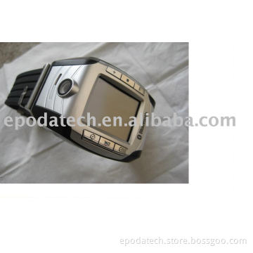 Triband Watch Mobile phone + bluetooth headset free T918